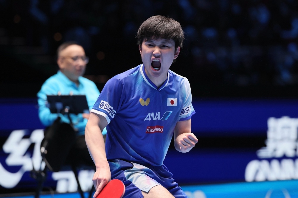 关于日本队完胜法国队，张本智和惊艳四座的信息